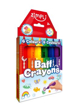 JC25 ZIMPLI - BAFF CRAYONS PAQUET DE 6 (0525)